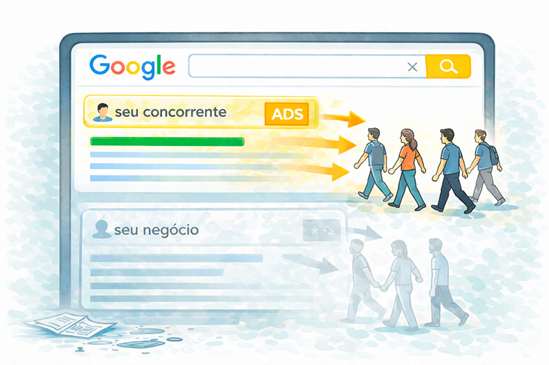Seu concorrente está em destaque no Google Ads