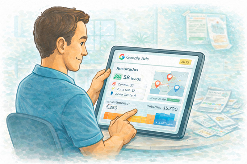 Com o Google Ads você consegue mensurar os resultados