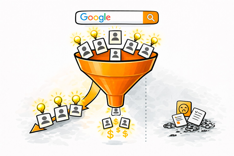 Geração de leads qualificados com Google Ads